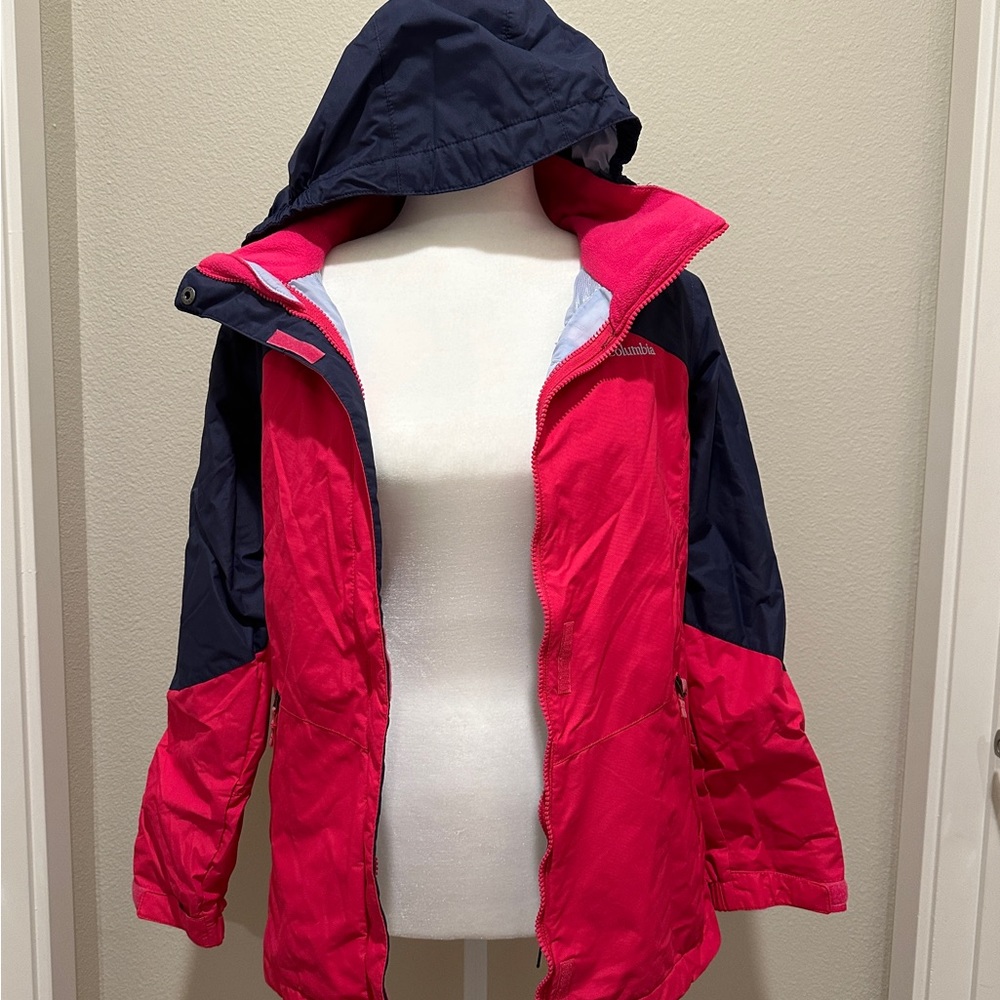 PREOWNED COLUMBIA GIRLS WINTER JACKET SZ L (14/16)
